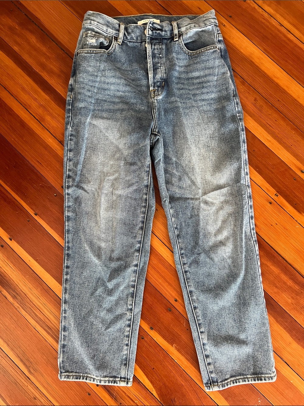 Pacsun high rise straight jeans
